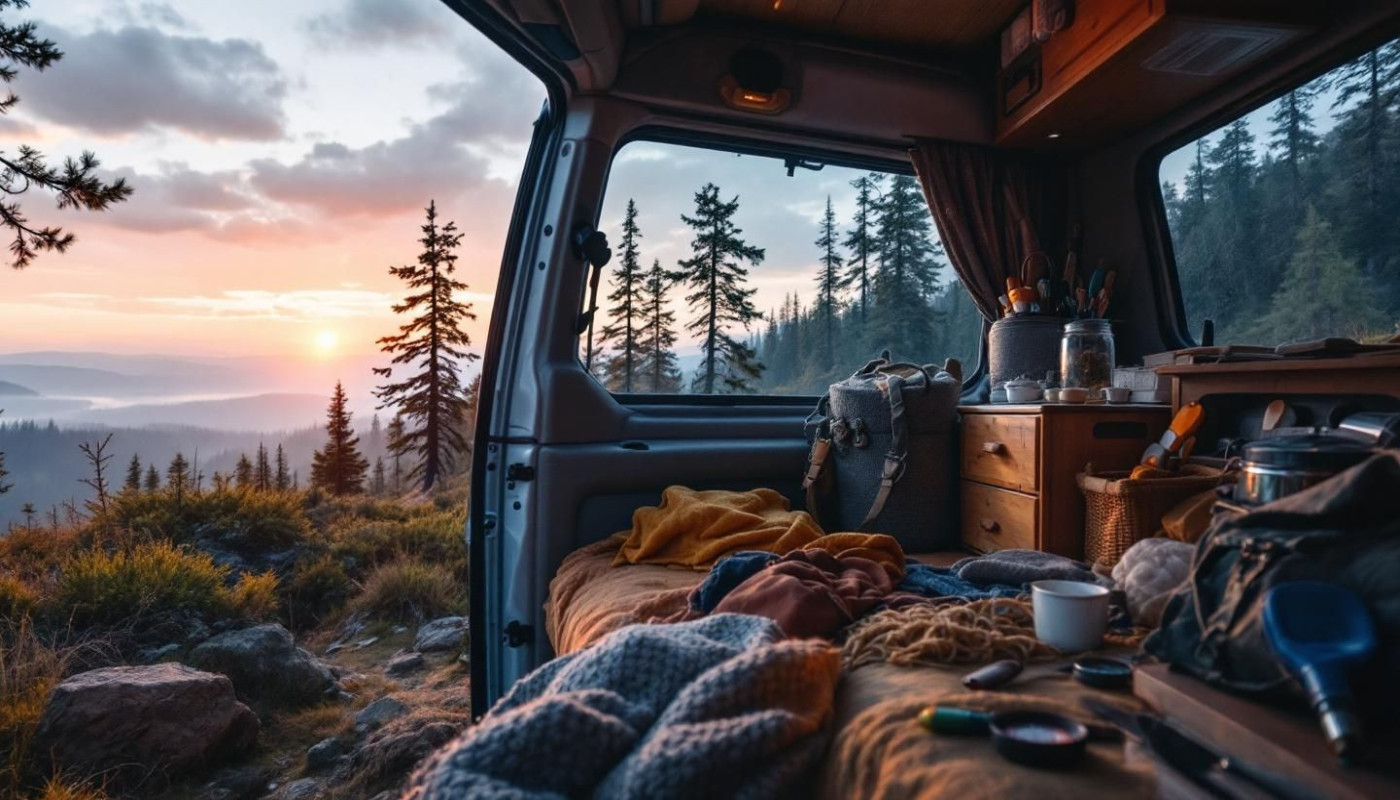Optimiser l'organisation intérieure de votre van pour les longs voyages